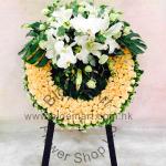 Mixed Floral Wreath - CODE 94988